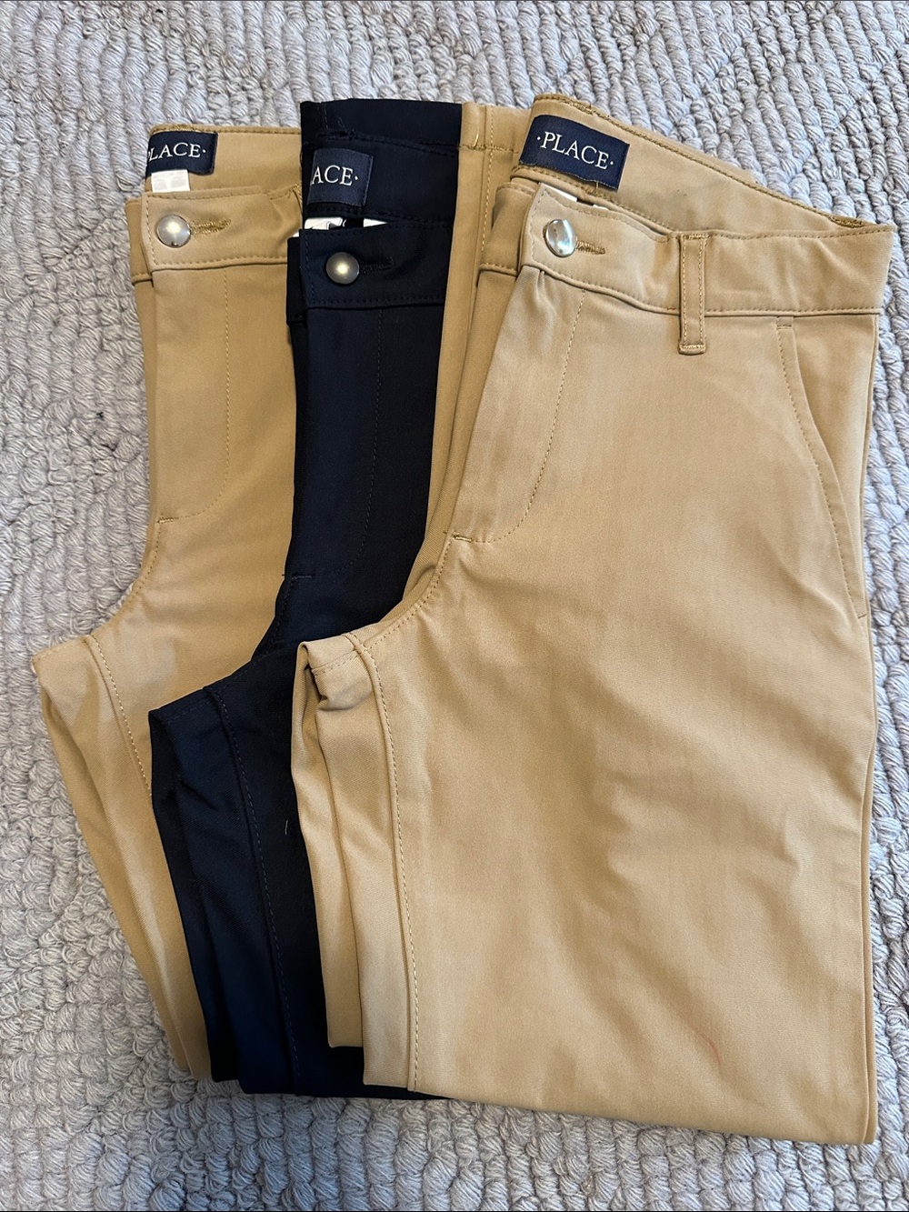 The Children's Place Bundle Boys Uniform Skinny Quick Dry Pants